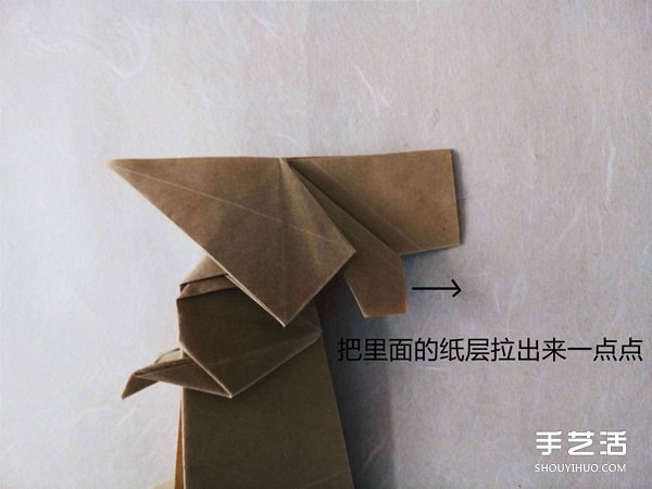 立體兔子的折法圖解 復(fù)雜站立紙兔子折紙教程 -  rpnrmr.com