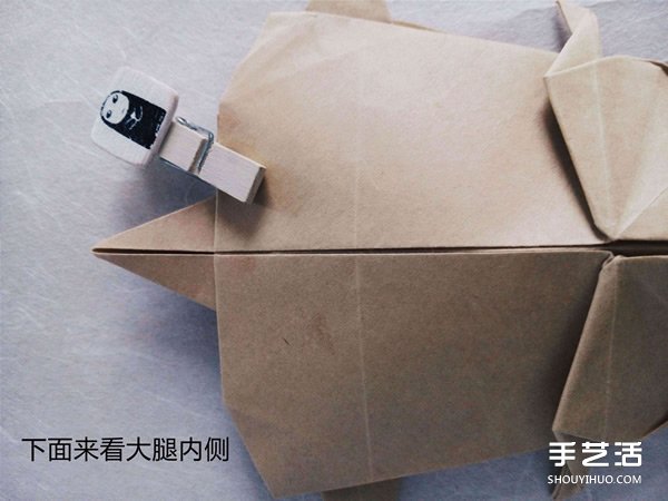 立體兔子的折法圖解 復(fù)雜站立紙兔子折紙教程 -  rpnrmr.com