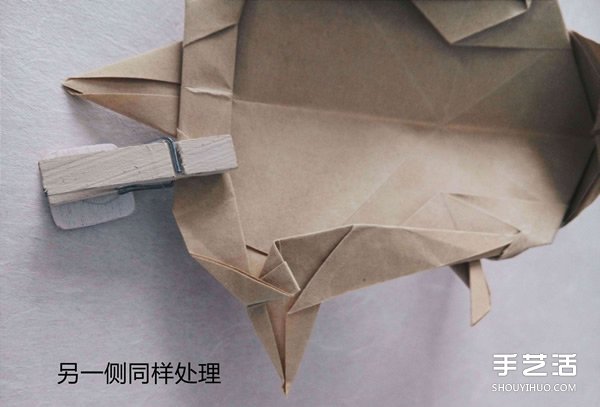 立體兔子的折法圖解 復(fù)雜站立紙兔子折紙教程 -  rpnrmr.com