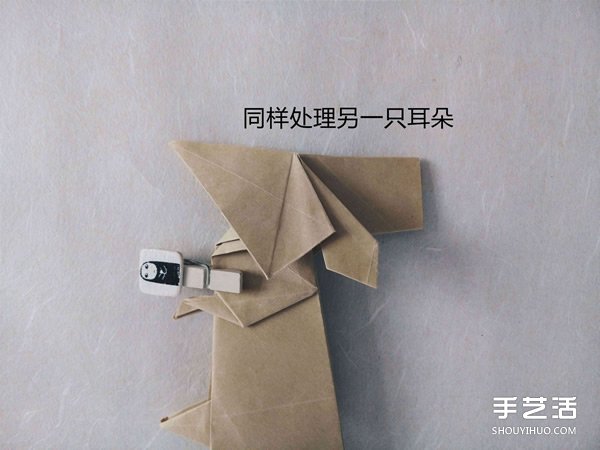 立體兔子的折法圖解 復(fù)雜站立紙兔子折紙教程 -  rpnrmr.com
