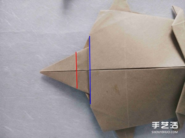 立體兔子的折法圖解 復(fù)雜站立紙兔子折紙教程 -  rpnrmr.com