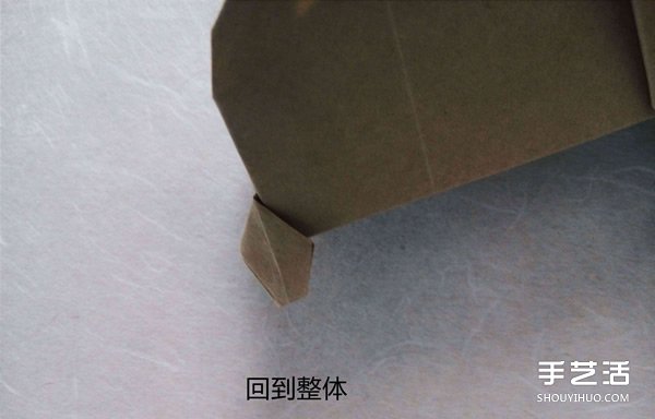 立體兔子的折法圖解 復(fù)雜站立紙兔子折紙教程 -  rpnrmr.com
