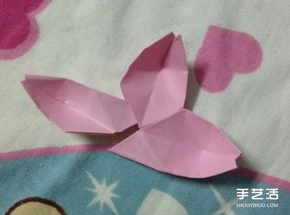 五個花瓣櫻花的折法 紙櫻花怎么折圖解教程 -  rpnrmr.com