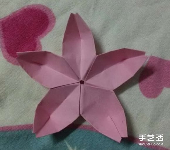 五個花瓣櫻花的折法 紙櫻花怎么折圖解教程 -  rpnrmr.com