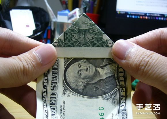 一元美金紙幣折愛心圖解 美金愛心的折紙方法 -  rpnrmr.com
