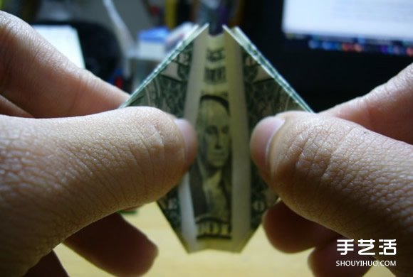 一元美金紙幣折愛心圖解 美金愛心的折紙方法 -  rpnrmr.com