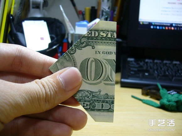 一元美金紙幣折愛心圖解 美金愛心的折紙方法 -  rpnrmr.com