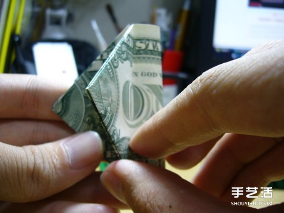 一元美金紙幣折愛心圖解 美金愛心的折紙方法 -  rpnrmr.com