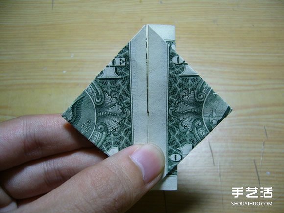 一元美金紙幣折愛心圖解 美金愛心的折紙方法 -  rpnrmr.com