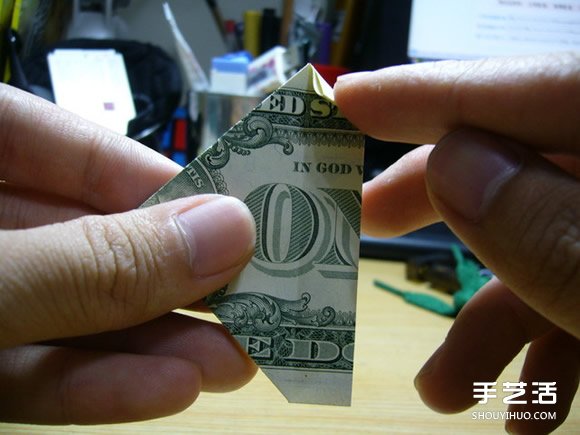 一元美金紙幣折愛心圖解 美金愛心的折紙方法 -  rpnrmr.com