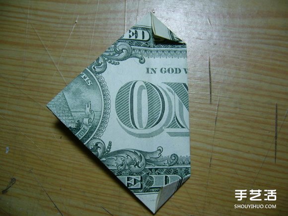 一元美金紙幣折愛心圖解 美金愛心的折紙方法 -  rpnrmr.com