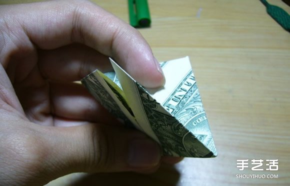 一元美金紙幣折愛心圖解 美金愛心的折紙方法 -  rpnrmr.com