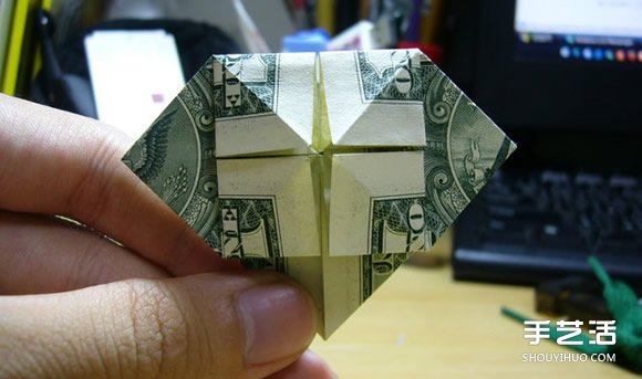 一元美金紙幣折愛心圖解 美金愛心的折紙方法 -  rpnrmr.com
