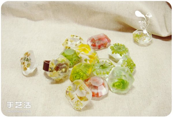 嵌花樹(shù)脂的制作方法 手工樹(shù)脂嵌花DIY教程 -  rpnrmr.com