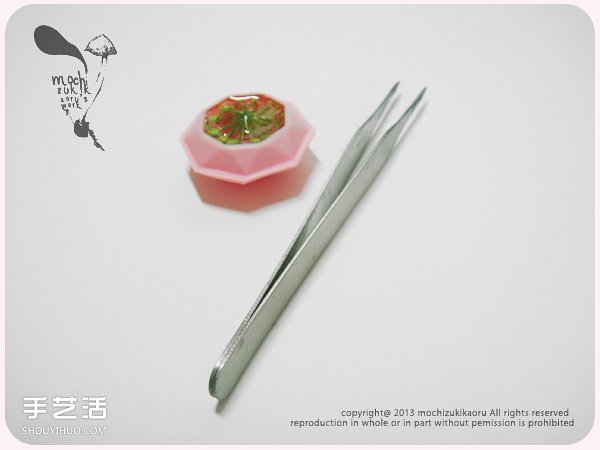 嵌花樹(shù)脂的制作方法 手工樹(shù)脂嵌花DIY教程 -  rpnrmr.com