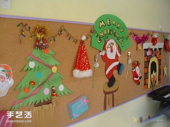 幼兒園環(huán)境創(chuàng)設(shè)圖片之圣誕節(jié)墻飾布置方法 -  rpnrmr.com