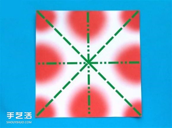 蟹爪蘭的折紙方法圖解 折紙圣誕仙人掌教程 -  rpnrmr.com