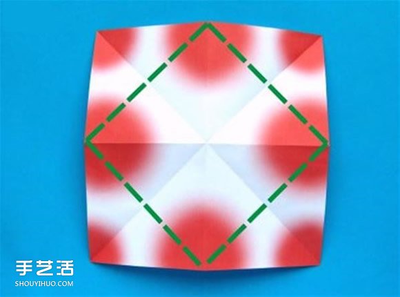 蟹爪蘭的折紙方法圖解 折紙圣誕仙人掌教程 -  rpnrmr.com