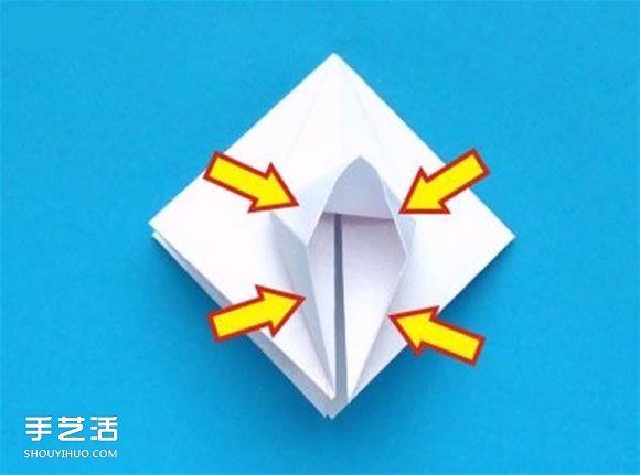 蟹爪蘭的折紙方法圖解 折紙圣誕仙人掌教程 -  rpnrmr.com