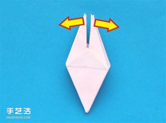 蟹爪蘭的折紙方法圖解 折紙圣誕仙人掌教程 -  rpnrmr.com