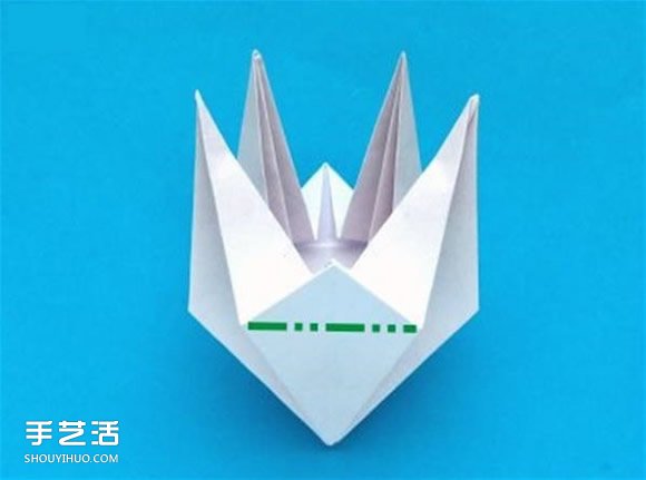蟹爪蘭的折紙方法圖解 折紙圣誕仙人掌教程 -  rpnrmr.com