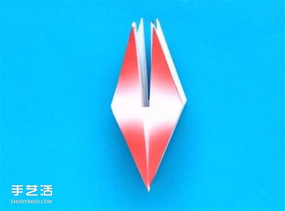 蟹爪蘭的折紙方法圖解 折紙圣誕仙人掌教程 -  rpnrmr.com