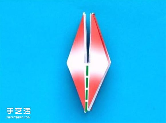 蟹爪蘭的折紙方法圖解 折紙圣誕仙人掌教程 -  rpnrmr.com