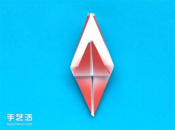 蟹爪蘭的折紙方法圖解 折紙圣誕仙人掌教程 -  rpnrmr.com