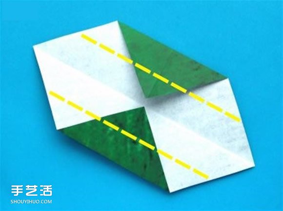 蟹爪蘭的折紙方法圖解 折紙圣誕仙人掌教程 -  rpnrmr.com