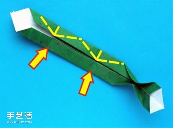 蟹爪蘭的折紙方法圖解 折紙圣誕仙人掌教程 -  rpnrmr.com