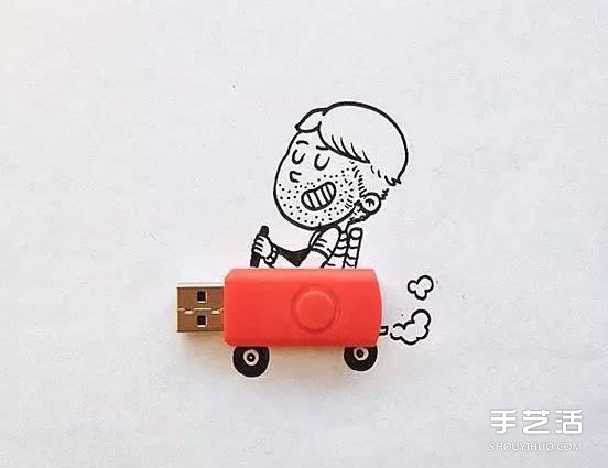 生活中的小創(chuàng)意DIY圖片 簡單手繪的神奇魔法 -  rpnrmr.com