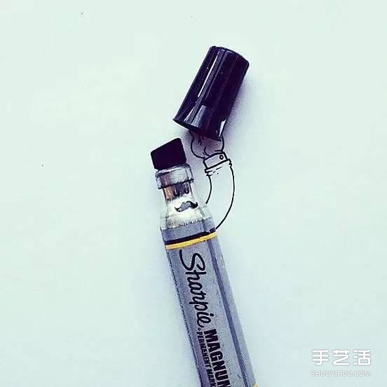 生活中的小創(chuàng)意DIY圖片 簡單手繪的神奇魔法 -  rpnrmr.com