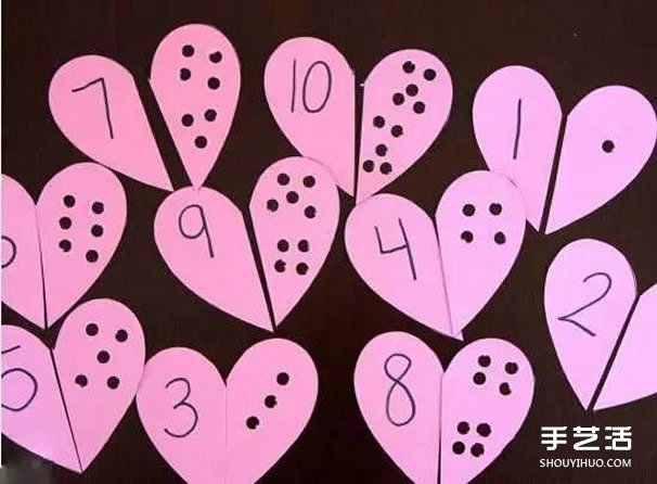 簡單幼兒園玩教具制作 讓孩子玩數(shù)字小游戲 -  rpnrmr.com