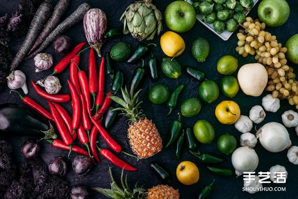 可食用蔬果手捧花 吃貨們眼睛都為之一亮啦! -  rpnrmr.com
