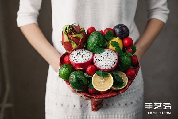 可食用蔬果手捧花 吃貨們眼睛都為之一亮啦! -  rpnrmr.com