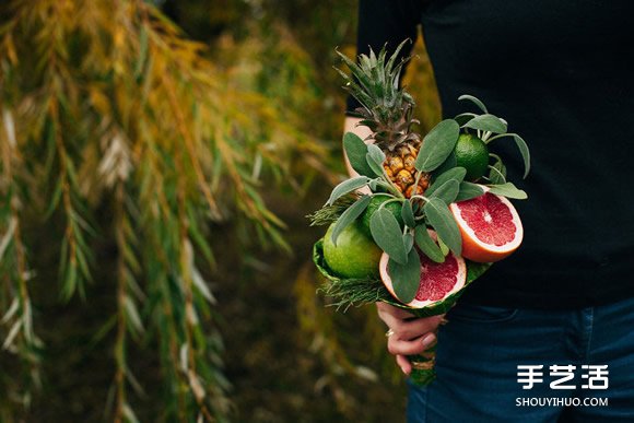 可食用蔬果手捧花 吃貨們眼睛都為之一亮啦! -  rpnrmr.com
