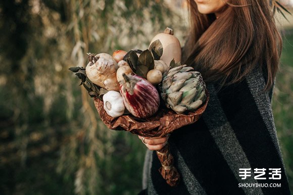 可食用蔬果手捧花 吃貨們眼睛都為之一亮啦! -  rpnrmr.com