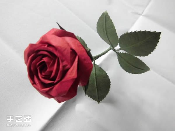 酒杯玫瑰折紙教程圖解 怎么折酒杯玫瑰詳細(xì)步驟 -  rpnrmr.com