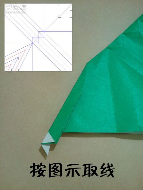 海綿寶寶痞老板折紙 超復雜痞老板的折法圖解 -  rpnrmr.com