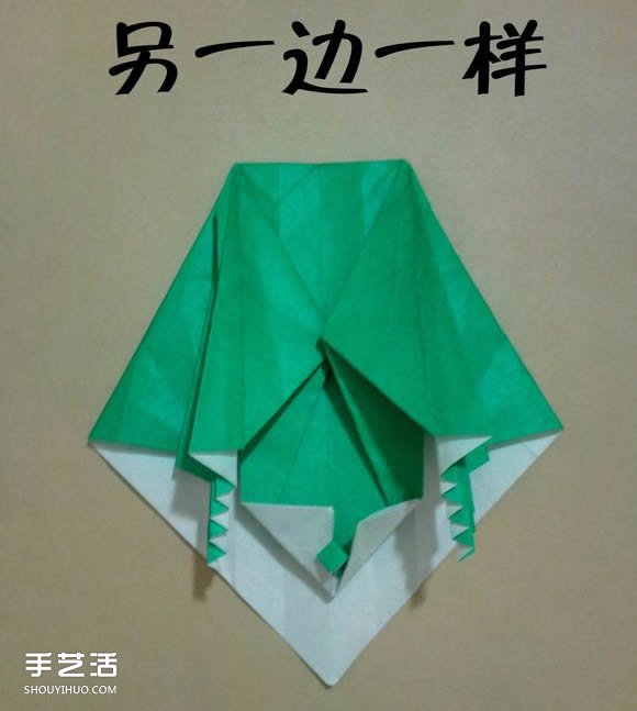 海綿寶寶痞老板折紙 超復雜痞老板的折法圖解 -  rpnrmr.com