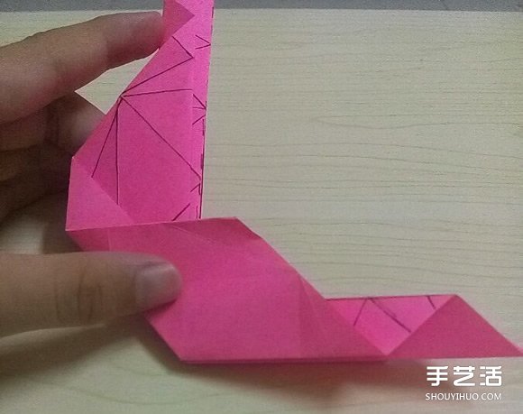 小松英夫的馬折紙圖解 超詳細(xì)立體馬的折法教程 -  rpnrmr.com