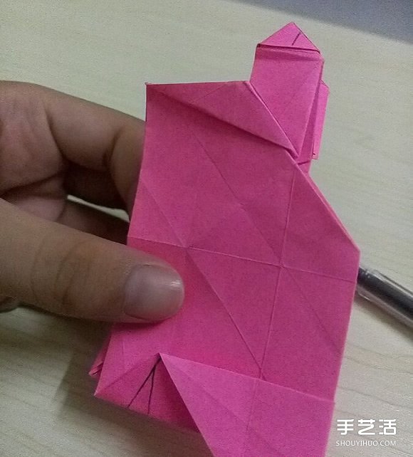 小松英夫的馬折紙圖解 超詳細(xì)立體馬的折法教程 -  rpnrmr.com