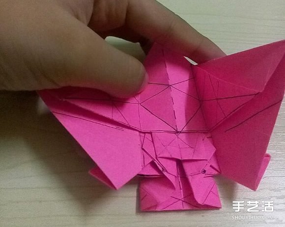 小松英夫的馬折紙圖解 超詳細(xì)立體馬的折法教程 -  rpnrmr.com