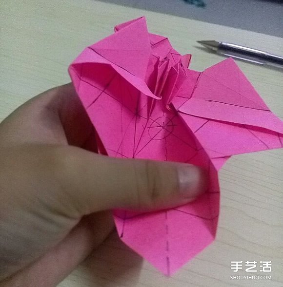 小松英夫的馬折紙圖解 超詳細(xì)立體馬的折法教程 -  rpnrmr.com