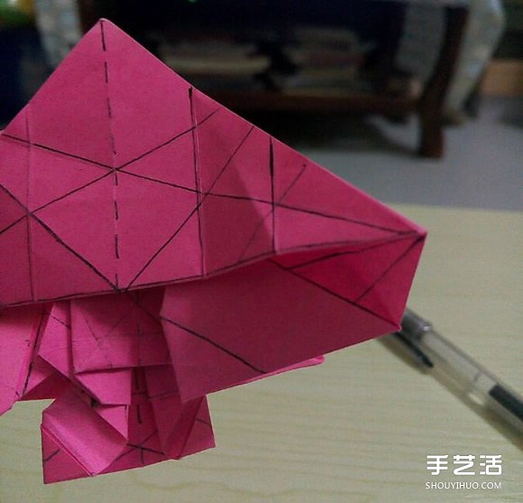 小松英夫的馬折紙圖解 超詳細(xì)立體馬的折法教程 -  rpnrmr.com