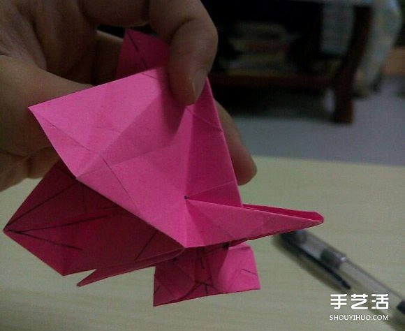 小松英夫的馬折紙圖解 超詳細(xì)立體馬的折法教程 -  rpnrmr.com