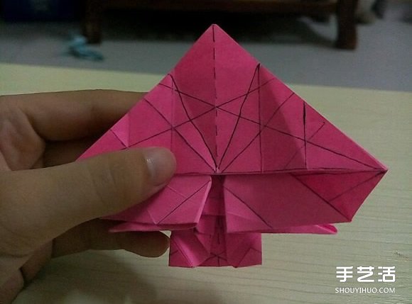 小松英夫的馬折紙圖解 超詳細(xì)立體馬的折法教程 -  rpnrmr.com
