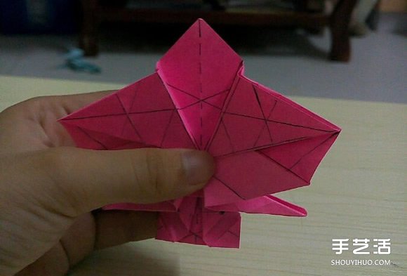 小松英夫的馬折紙圖解 超詳細(xì)立體馬的折法教程 -  rpnrmr.com