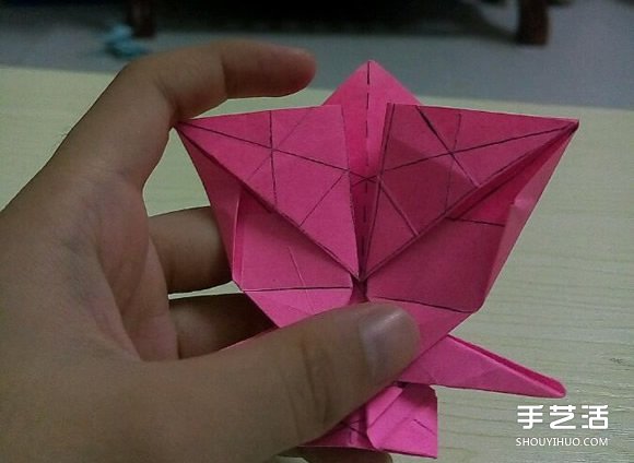 小松英夫的馬折紙圖解 超詳細(xì)立體馬的折法教程 -  rpnrmr.com