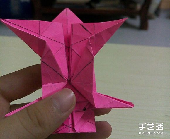 小松英夫的馬折紙圖解 超詳細(xì)立體馬的折法教程 -  rpnrmr.com